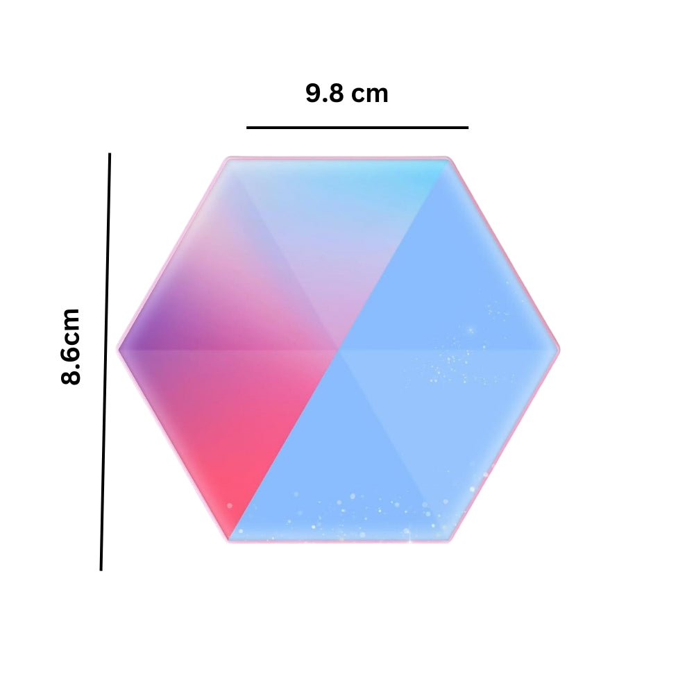 RGB Smart Hexagonal Wall Lamp Color Changing