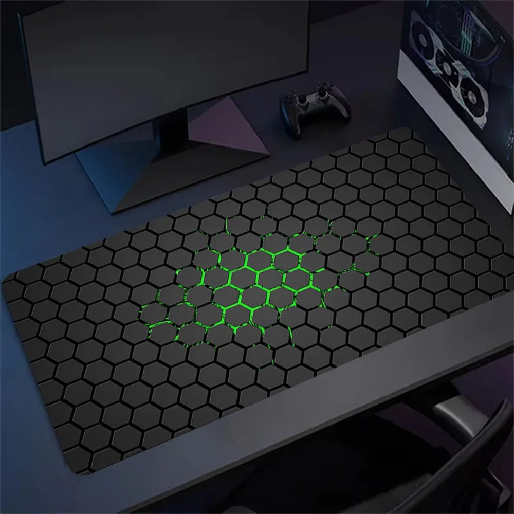 Hexagon Mousepad Large Keyboard Mat