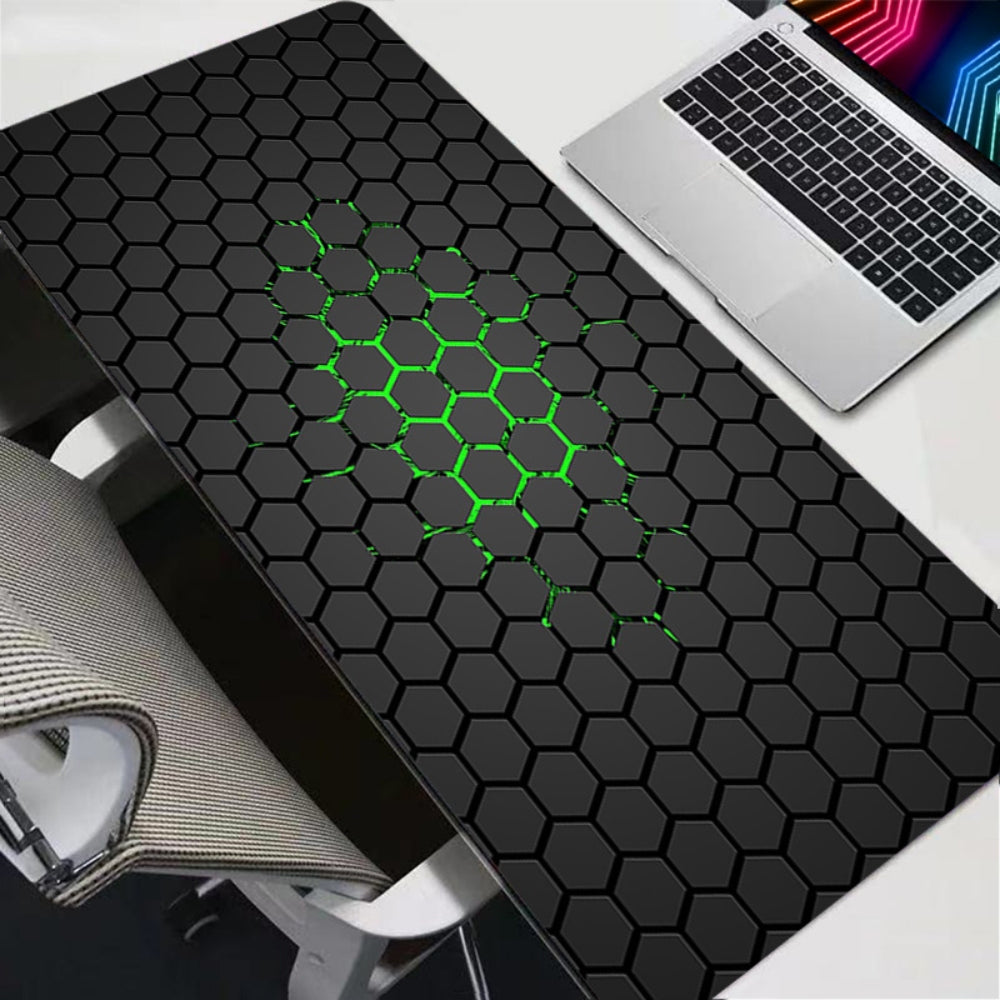 Hexagon Mousepad Large Keyboard Mat