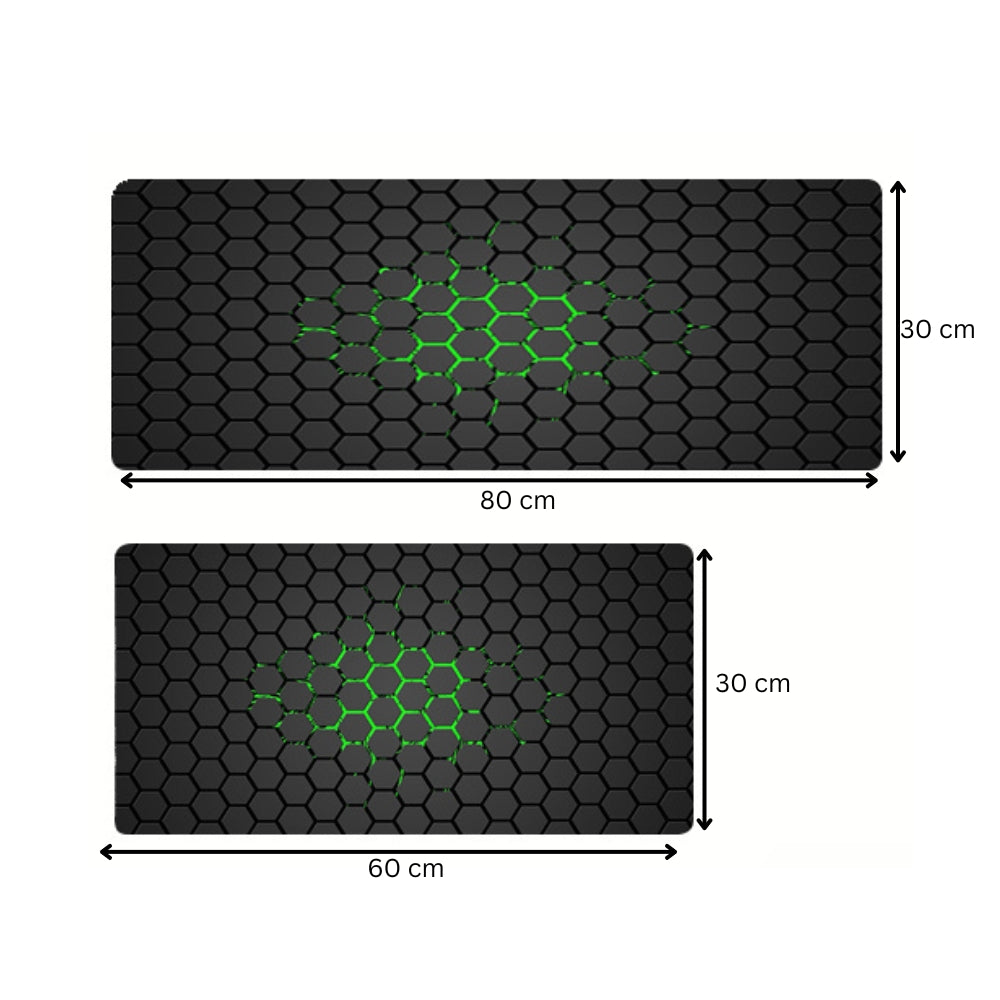 Hexagon Mousepad Large Keyboard Mat