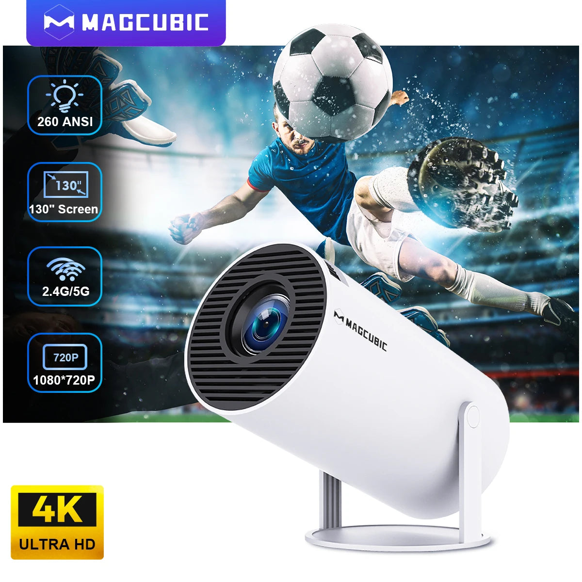 TechBit Magcubic Gaming Projector – HY300 Pro